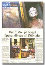 Svenska Dagbladet 9/1-01 Klicka f&ouml;r st&ouml;rre bild!